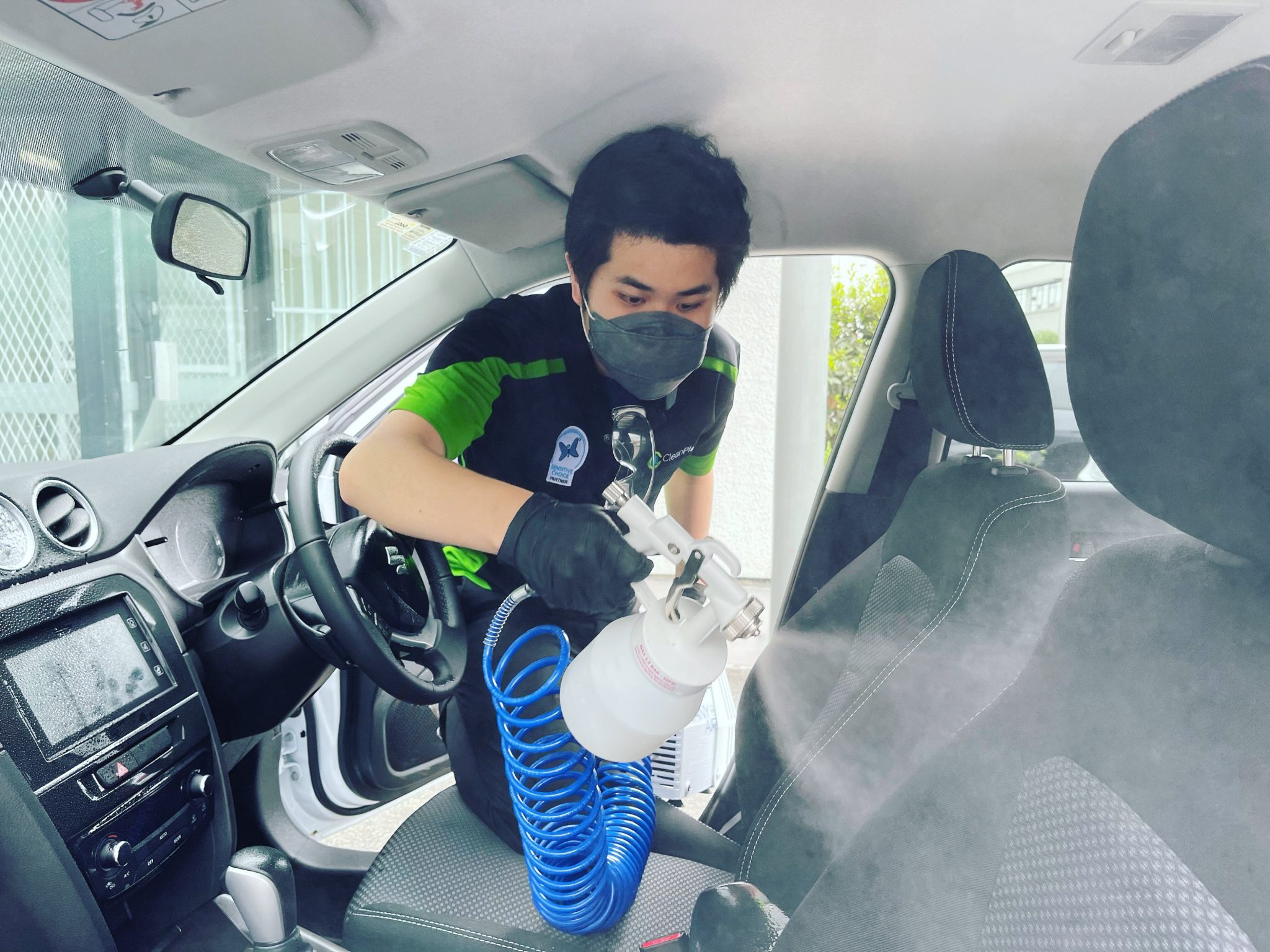 CAR SANITISING CLEAN PLANET
