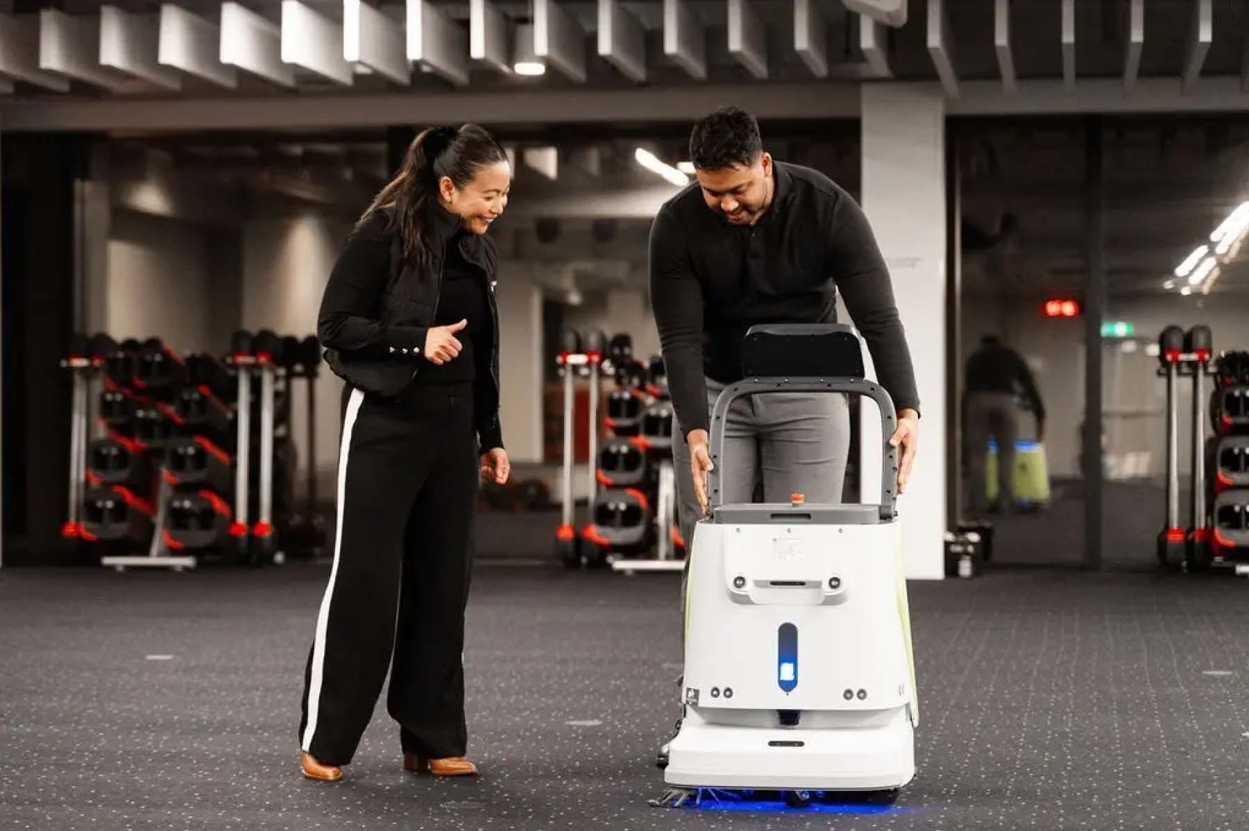 Gym innovator gives new EcoBot a workout